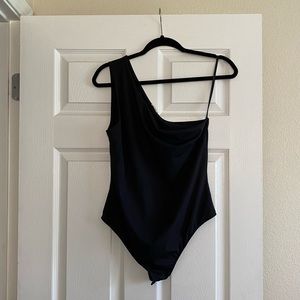 Free People one shoulder bodysuit